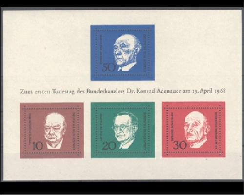 Deutschland (BRD), Block 4, postfrisch