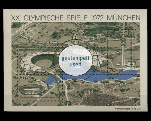 Deutschland (BRD), Block 7, gestempelt