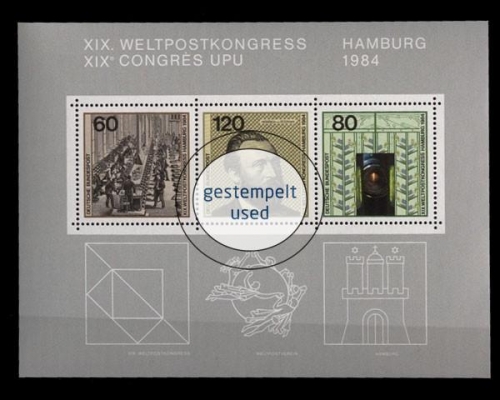 Deutschland (BRD), Block 19, gestempelt