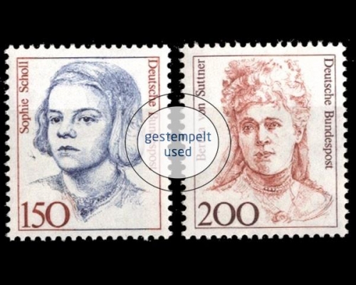 Deutschland (BRD), Michel Nr. 1497-1498, gestempelt