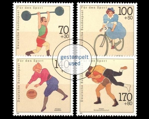 Deutschland (BRD), Michel Nr. 1499-1502, gestempelt