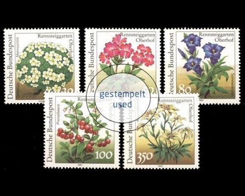 Deutschland (BRD), Michel Nr. 1505-1509, gestempelt