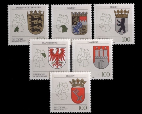Deutschland (BRD), Michel Nr. 1586-1591, postfrisch