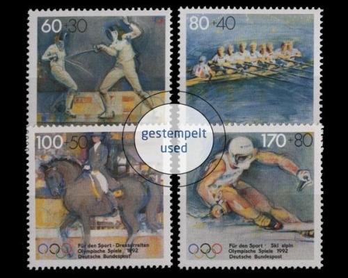 Deutschland (BRD), Michel Nr. 1592-1595, gestempelt