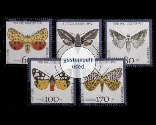 Deutschland (BRD), Michel Nr. 1602-1606, gestempelt