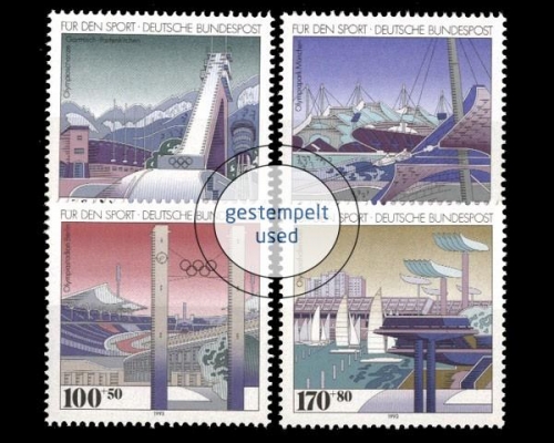 Deutschland (BRD), Michel Nr. 1650-1653, gestempelt