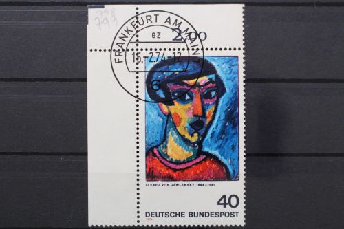 Deutschland (BRD), MiNr. 799, Ecke links oben, EST