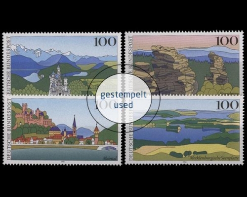 Deutschland (BRD), Michel Nr. 1742-1745, gestempelt