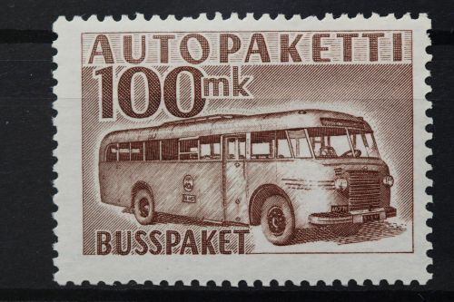 Finnland, Auto Paketmarken, MiNr. 9, postfrisch