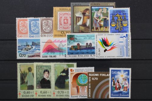 Finnland, MiNr. 760-776, Jahrgang 1975, postfrisch