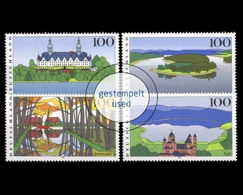 Deutschland (BRD), Michel Nr. 1849-1852, gestempelt