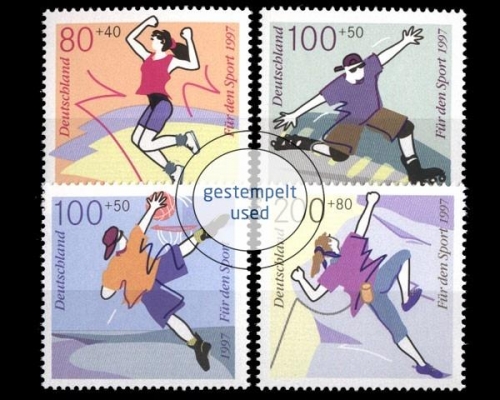 Deutschland (BRD), Michel Nr. 1898-1901, gestempelt