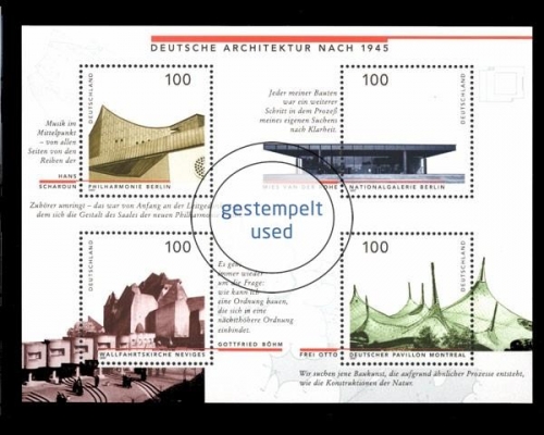 Deutschland (BRD), Block 37, gestempelt