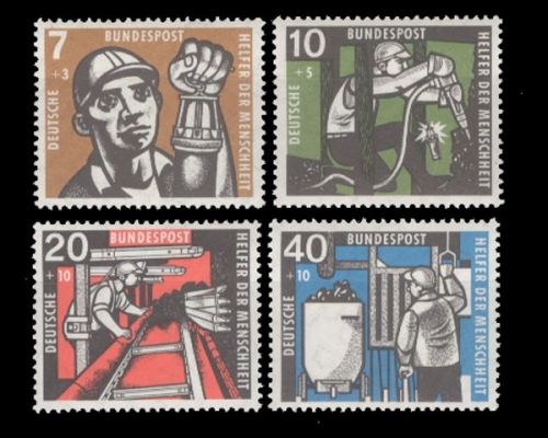Deutschland (BRD), Michel Nr. 270-273, postfrisch