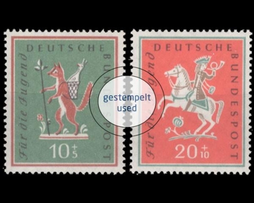 Deutschland (BRD), Michel Nr. 286-287, gestempelt