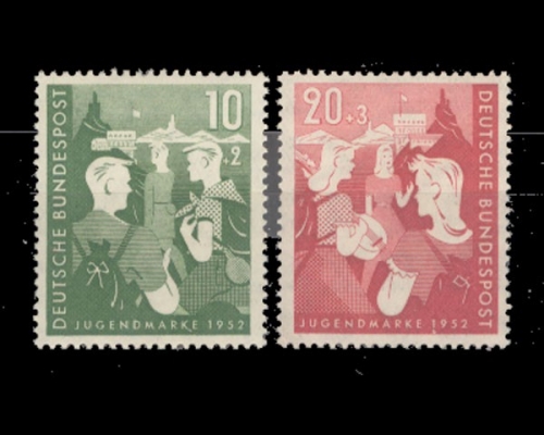 Deutschland (BRD), Michel Nr. 153-154, postfrisch