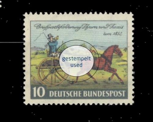 Deutschland (BRD), Michel Nr. 160, gestempelt