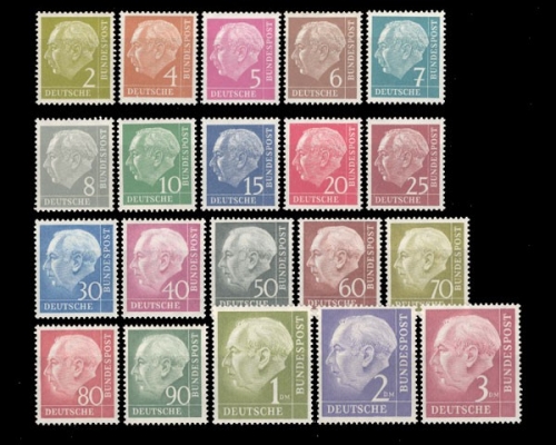 Deutschland (BRD), Michel Nr. 177-196 x, postfrisch