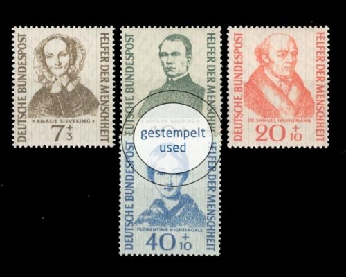 Deutschland (BRD), Michel Nr. 222-225, gestempelt
