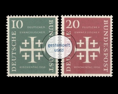 Deutschland (BRD), Michel Nr. 235-236, gestempelt
