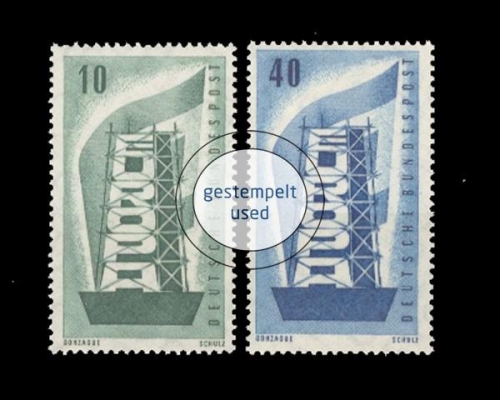Deutschland (BRD), Michel Nr. 241-242, gestempelt