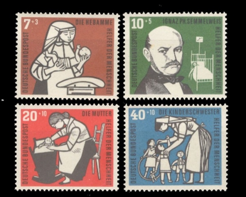 Deutschland (BRD), Michel Nr. 243-246, postfrisch