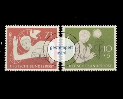Deutschland (BRD), Michel Nr. 232-233, gestempelt