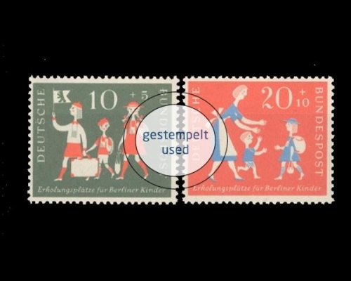 Deutschland (BRD), Michel Nr. 250-251, gestempelt