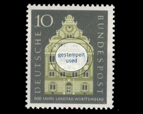 Deutschland (BRD), Michel Nr. 279, gestempelt