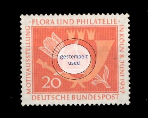 Deutschland (BRD), Michel Nr. 254, gestempelt