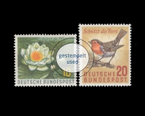 Deutschland (BRD), Michel Nr. 274-275, gestempelt