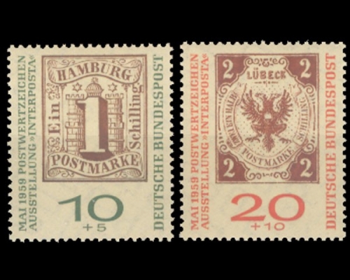 Deutschland (BRD), Michel Nr. 310-311 a, postfrisch