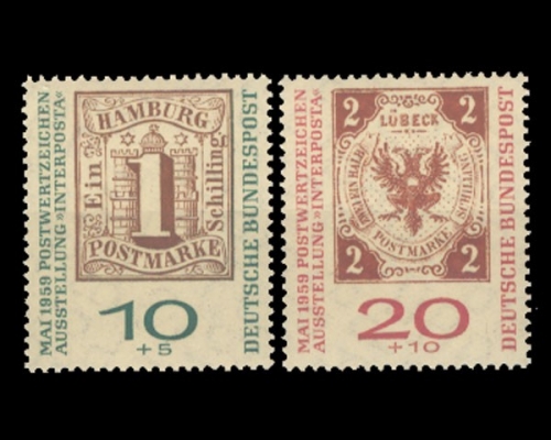 Deutschland (BRD), Michel Nr. 310-311 b, postfrisch
