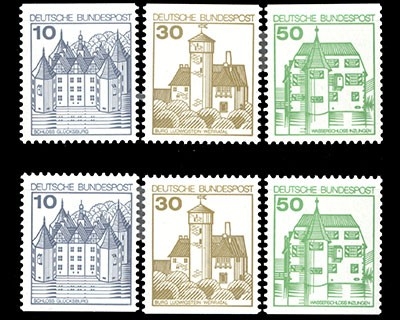 Deutschland (BRD), Michel Nr. 913-1038 II C/D, postfrisch (361731)