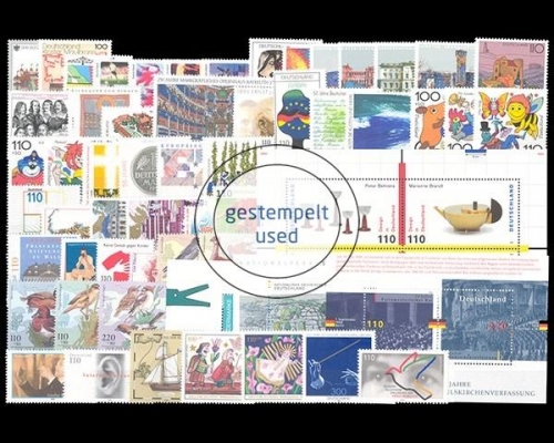 Deutschland (BRD), MiNr. 1965-2026, Jahrgang 1998, gestempelt