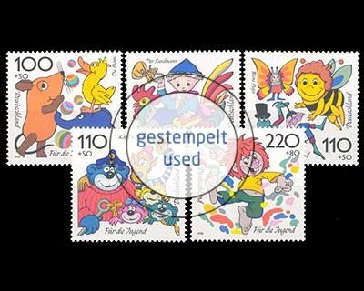 Deutschland (BRD), Michel Nr. 1990-1994, gestempelt