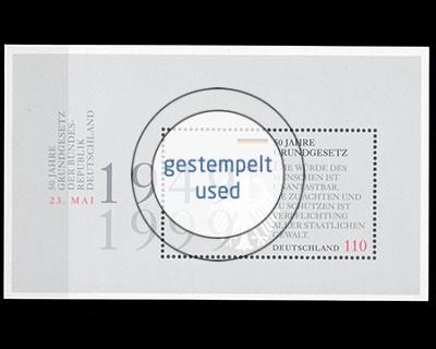 Deutschland (BRD), Block 48, gestempelt