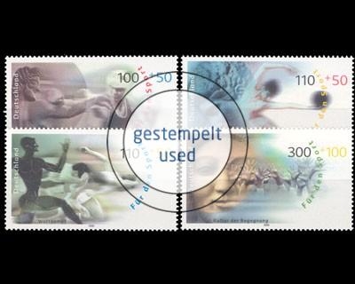 Deutschland (BRD), Michel Nr. 2094-2097, gestempelt