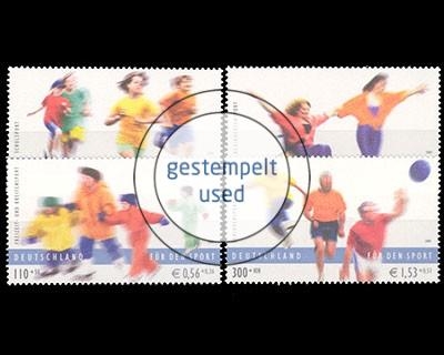 Deutschland (BRD), Michel Nr. 2165-2168, gestempelt
