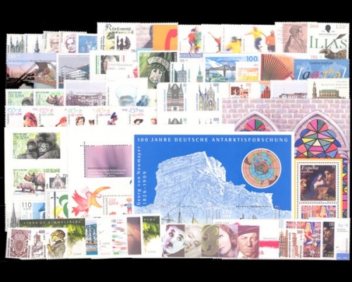 Deutschland (BRD), MiNr. 2156-Block 57, Jahrgang 2001, postfrisch