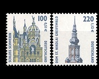 Deutschland (BRD), Michel Nr. 2156-2157 A, postfrisch