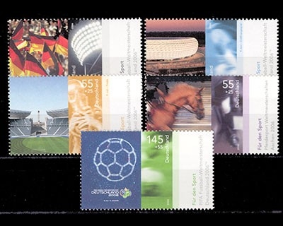 Deutschland (BRD), Michel Nr. 2517-2521, postfrisch