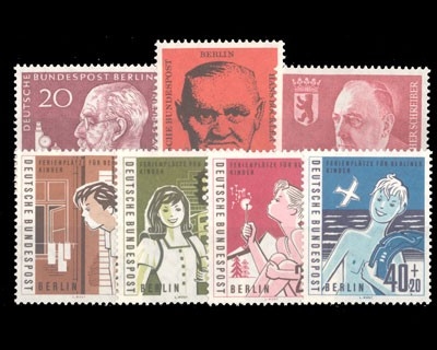 Berlin, MiNr. 191-196, Jahrgang 1960, postfrisch