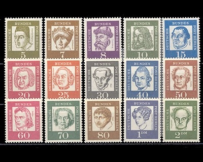 Berlin, Michel Nr. 199-213, postfrisch