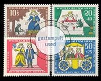 Berlin, Michel Nr. 295-298, gestempelt