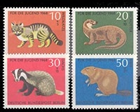 Berlin, Michel Nr. 316-319, postfrisch