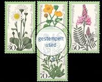 Berlin, Michel Nr. 556-559, gestempelt
