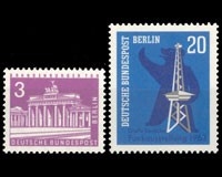Berlin, MiNr. 231-232, Jahrgang 1963, postfrisch