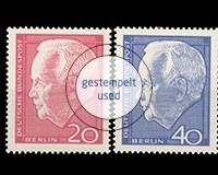 Berlin, Michel Nr. 234-235, gestempelt