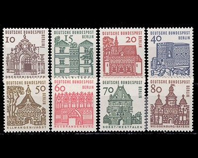 Berlin, Michel Nr. 242-249, postfrisch